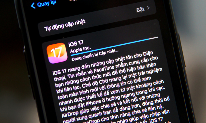 Apple chính thức phát hành iOS 17, nhiều cái mới và hay ho Apple chính thức phát hành iOS 17, nhiều cái mới và hay ho