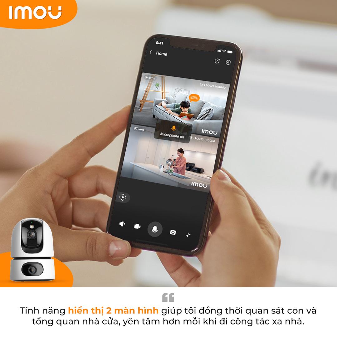 Đồng hành cùng con mọi lúc mọi nơi với camera thông minh Đồng hành cùng con mọi lúc mọi nơi với camera thông minh