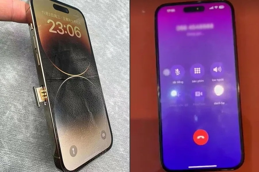 Thợ Việt độ 2 SIM vật lý cho iPhone 15 khóa mạng Mỹ Thợ Việt độ 2 SIM vật lý cho iPhone 15 khóa mạng Mỹ