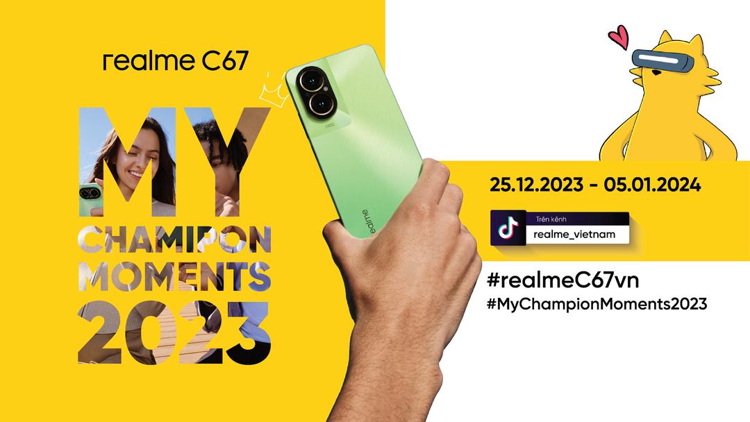realme C67 chính thức mở bán: điện thoại chính hãng dưới 6 triệu đầu tiên tại Việt Nam có camera 108MP zoom 3X, hỗ trợ cả kháng bụi kháng nước realme C67 chính thức mở bán: điện thoại chính hãng dưới 6 triệu đầu tiên tại Việt Nam có camera 108MP zoom 3X, hỗ trợ cả kháng bụi kháng nước