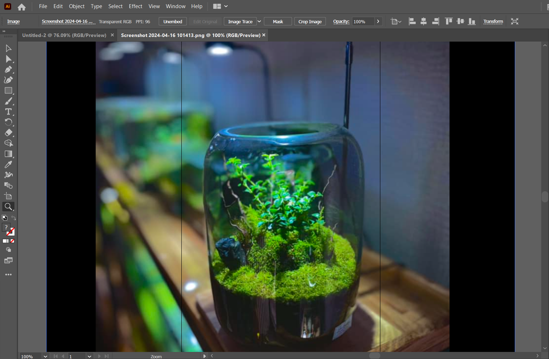 Hiệu chỉnh vùng nhìn, chế độ hiển thị trong Adobe Illustrator Hiệu chỉnh vùng nhìn, chế độ hiển thị trong Adobe Illustrator