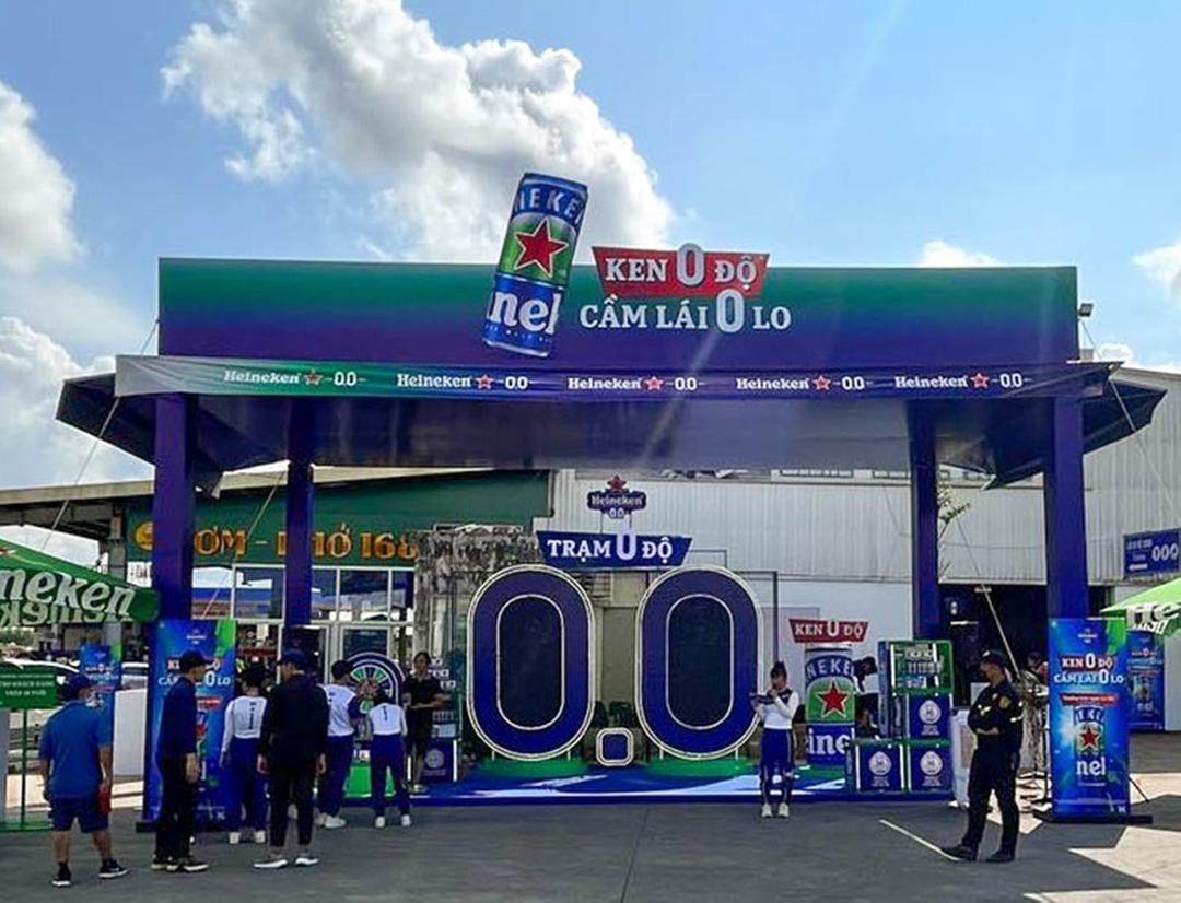 Heineken 0.0 nhân rộng mô hình “Trạm Không Độ”, hướng người tiêu dùng đến văn hóa “Uống có trách nhiệm” Heineken 0.0 nhân rộng mô hình “Trạm Không Độ”, hướng người tiêu dùng đến văn hóa “Uống có trách nhiệm”