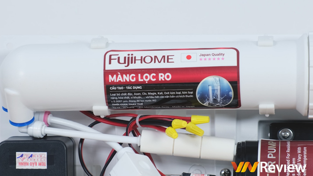 Trên tay nhanh máy lọc nước RO Hydrogen Fujihome RO-F09R: 5 cấp lọc, có tủ cường lực, giá 4,9 triệu đồng Trên tay nhanh máy lọc nước RO Hydrogen Fujihome RO-F09R: 5 cấp lọc, có tủ cường lực, giá 4,9 triệu đồng