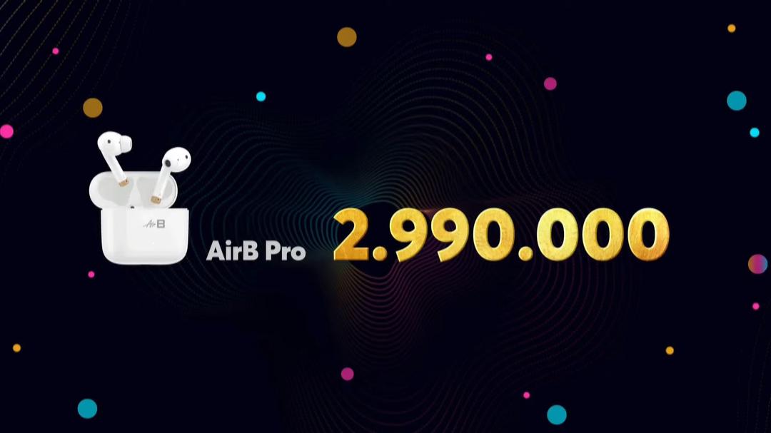 Trực tiếp: Sự kiện ra mắt và mở bán tai nghe AirB và AirB Pro Trực tiếp: Sự kiện ra mắt và mở bán tai nghe AirB và AirB Pro