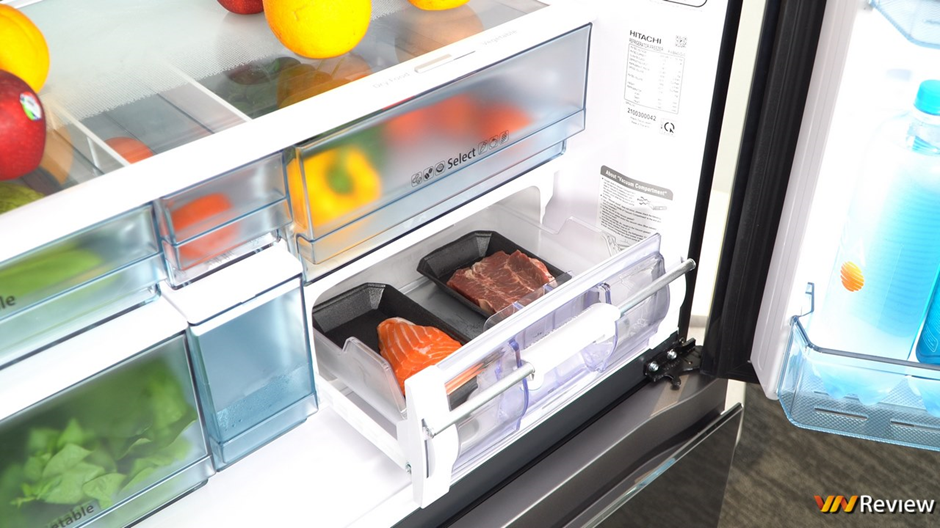 Đánh giá tủ lạnh Hitachi R-WB640VGV0: ngăn chân không độc đáo, nhiều tính năng hấp dẫn Đánh giá tủ lạnh Hitachi R-WB640VGV0: ngăn chân không độc đáo, nhiều tính năng hấp dẫn