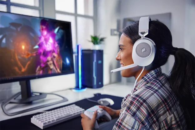 Corsair ra mắt HS65 Surround: tai nghe chuyên game tích hợp công nghệ SoundID, Dolby Audio 7.1 Corsair ra mắt HS65 Surround: tai nghe chuyên game tích hợp công nghệ SoundID, Dolby Audio 7.1