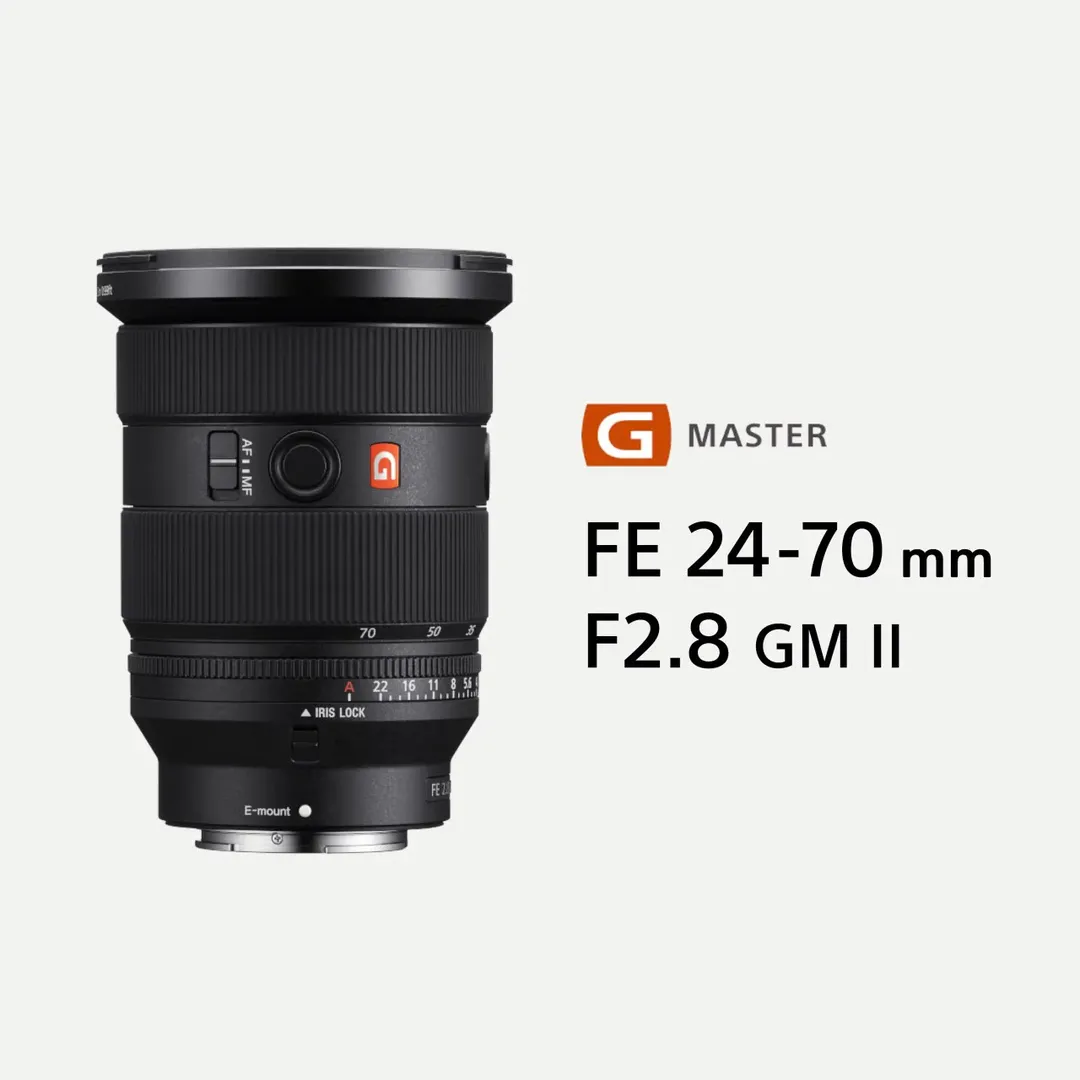 Sony trình làng FE 24-70mm 2.8 GM II: ống kính zoom tiêu chuẩn khẩu độ F2.8 nhỏ và nhẹ nhất thế giới Sony trình làng FE 24-70mm 2.8 GM II: ống kính zoom tiêu chuẩn khẩu độ F2.8 nhỏ và nhẹ nhất thế giới