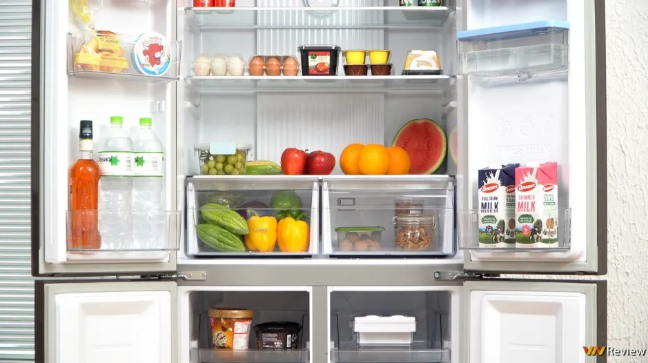 Trải nghiệm tủ lạnh 4 cửa Aqua IGW525: thiết kế hiện đại, nhiều tiện ích Trải nghiệm tủ lạnh 4 cửa Aqua IGW525: thiết kế hiện đại, nhiều tiện ích