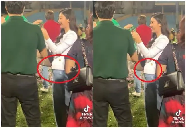 Hoa hậu Đỗ Mỹ Linh vác cái bụng lùm lùm theo ông xã, phải chăng đã có tin vui? Hoa hậu Đỗ Mỹ Linh vác cái bụng lùm lùm theo ông xã, phải chăng đã có tin vui?