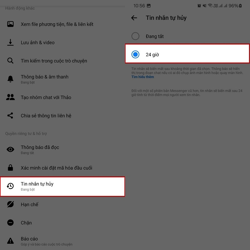 Cách để biết người khác chụp màn hình hội thoại trên Messenger cực đơn giản Cách để biết người khác chụp màn hình hội thoại trên Messenger cực đơn giản