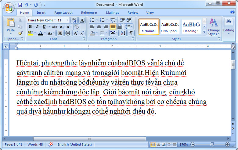 Cách khắc phục lỗi dính chữ trong Word 2007 khi tải tài liệu về  Cách khắc phục lỗi dính chữ trong Word 2007 khi tải tài liệu về