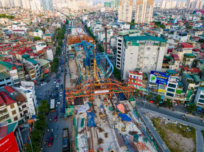 Toàn cảnh vành đai 2 Hà Nội còn 4km nữa hoàn thành tính đến 12/2022 Toàn cảnh vành đai 2 Hà Nội còn 4km nữa hoàn thành tính đến 12/2022