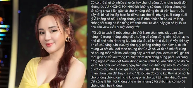 Lật lại những status có thể khiến Vy Oanh bị công an triệu tập sau khi con trai bà Phương Hằng có đơn kiện Lật lại những status có thể khiến Vy Oanh bị công an triệu tập sau khi con trai bà Phương Hằng có đơn kiện