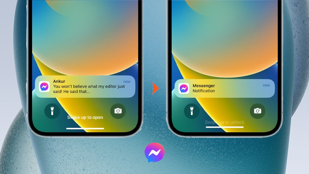 Cách ẩn nội dung tin nhắn Messenger hiện trên màn hình khóa điện thoại Cách ẩn nội dung tin nhắn Messenger hiện trên màn hình khóa điện thoại